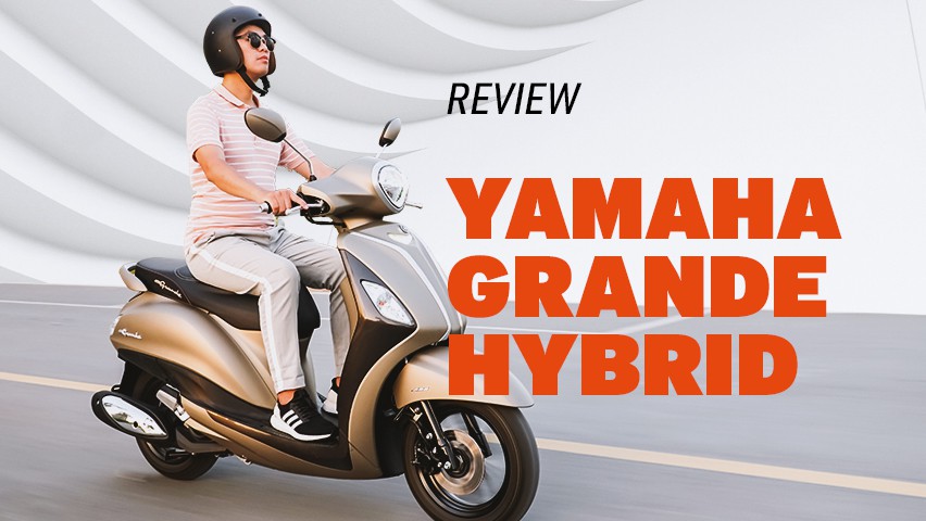 Đánh giá Yamaha Grande Hybrid - Xe tay ga thuần cho phụ nữ Việt