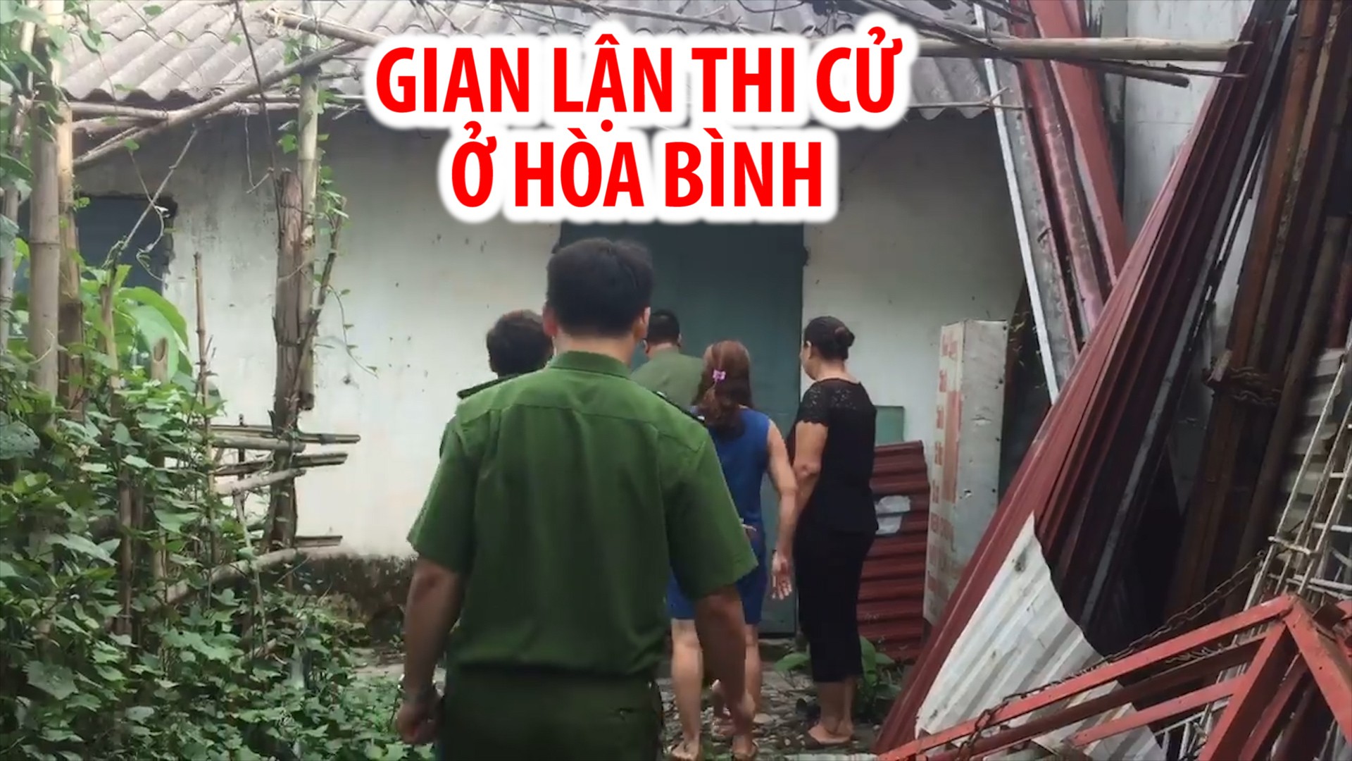 Kết quả hình ảnh cho gian láºn thi á» Hòa Bình, ai chá»u trách nhiá»m