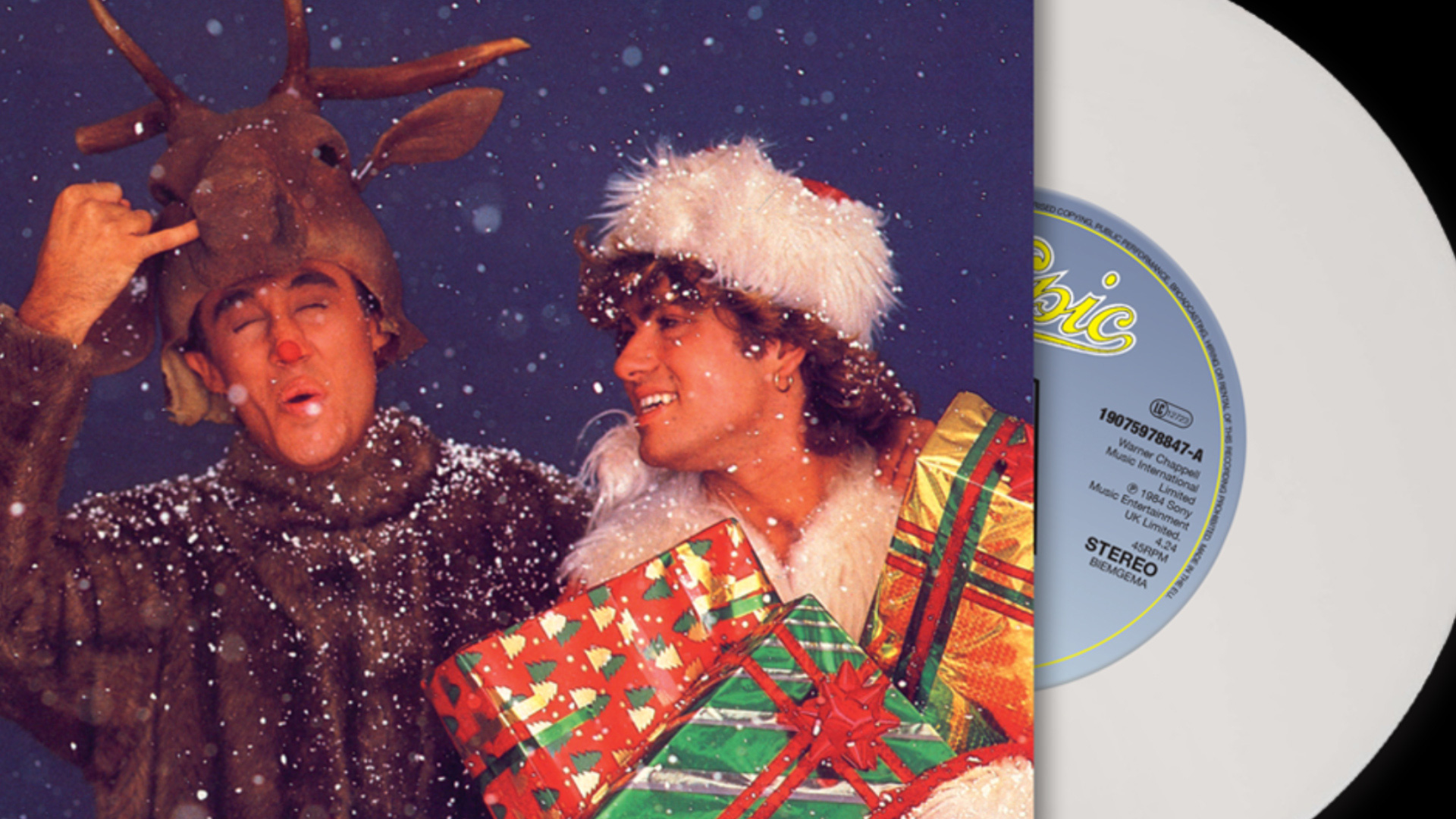 Ласт кристмас джордж. Wham last Christmas обложка. George Michael Wham last Christmas.