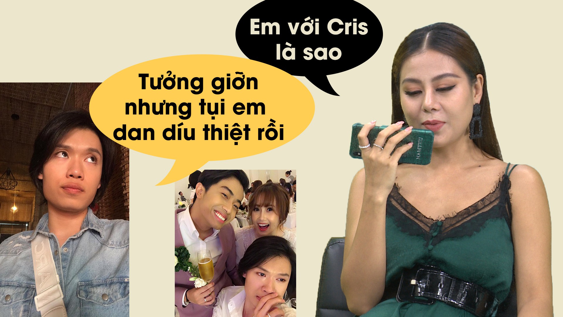 Bị Nam Thư gọi hỏi về mối quan hệ với Cris Devil Gamer, Quang Trung đáp trả  lầy lội